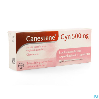 Canestene Gyn 500mg Zachte Caps Vag.gebr.1+applic