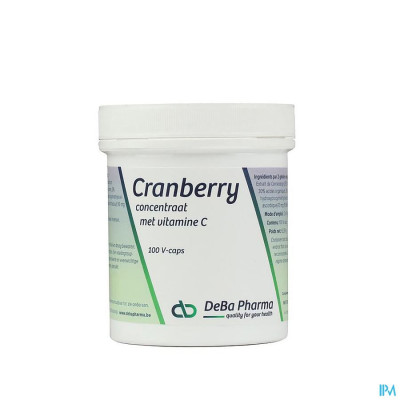 Cranberry 25000-c V-caps 100 Deba