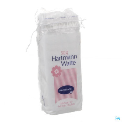 Hartmann® Katoenen Watten Zig-zag Geplooid (50gr)