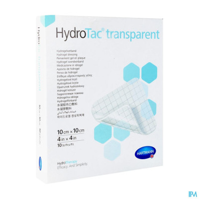 HydroTac® Transparent 10x10cm Steriel (10 stuks)