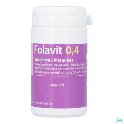 Folavit 0,4 (720 tabletten)