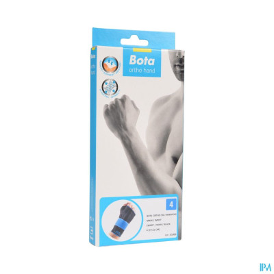 Bota Ortho Handpolsbandage 501 Zwart N4