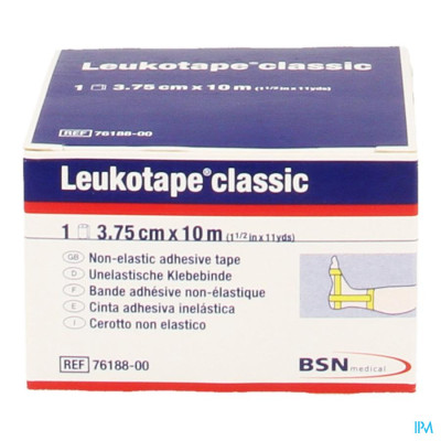 Leukotape Classic Geel 3,75cmx10m 1 7618800