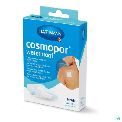 Cosmopor® Waterproof Selfcare 7,2x5cm (5 stuks)