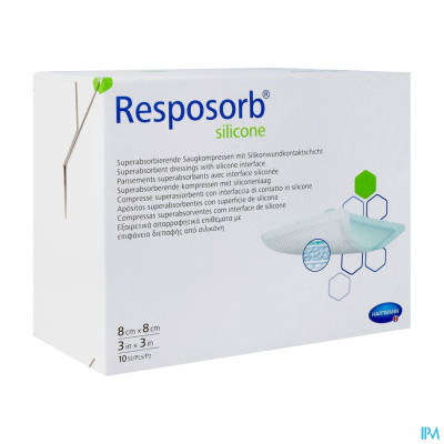 RespoSorb® Silicone 8 x 8cm (10 stuks)