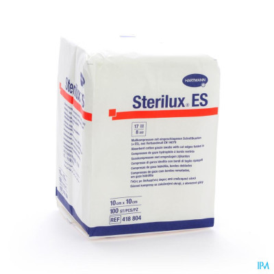 Sterilux® ES 10x10cm 8-laags Niet-Steriel (100 stuks)