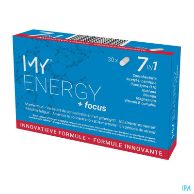 MY ENERGY +Focus 7-in-1 (30 tabletten)