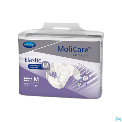 MoliCare® Premium Elastic 8 drops M (26 stuks)