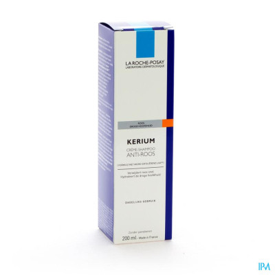 La Roche Posay Kerium Shampoo Crème Antipelliculaire Ps 200ml