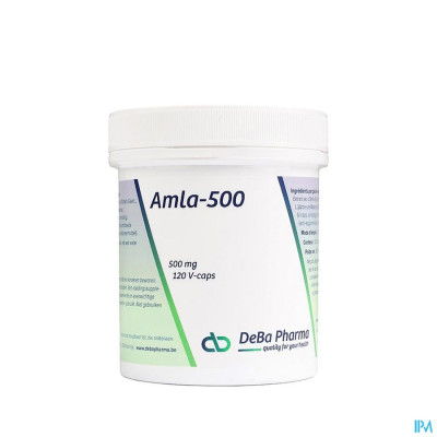 Amla 500 V-caps 120 Deba