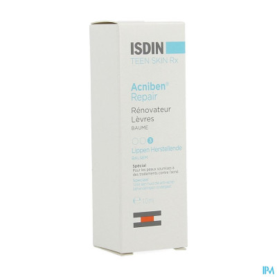 ISDIN Acniben Teen Skin Repair Lippen Balsem (10ml)