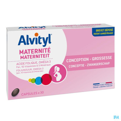 Alvityl Materniteit Conceptie & Zwangerschap (30 tabletten)