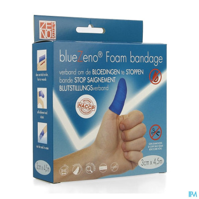 Bluezeno Foam Schuimverband 3 cm x 4,5 m (1 rol)