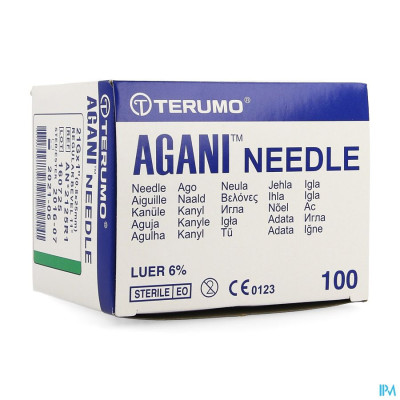 Terumo Naald Agani 21g 1 Rb Groen 5