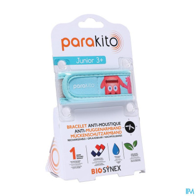 Parakito Anti-Muggenarmband Navulbaar JUNIOR 3+ Monsters