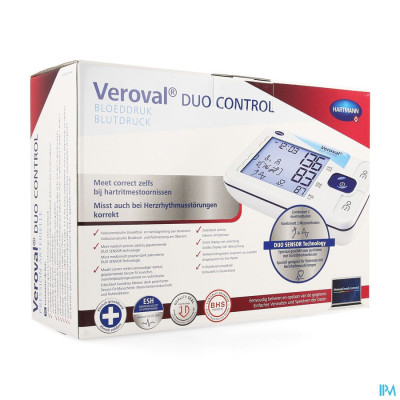 Veroval® Duo Control Bovenarm Bloeddrukmeter Large (Manchet 32-42cm)