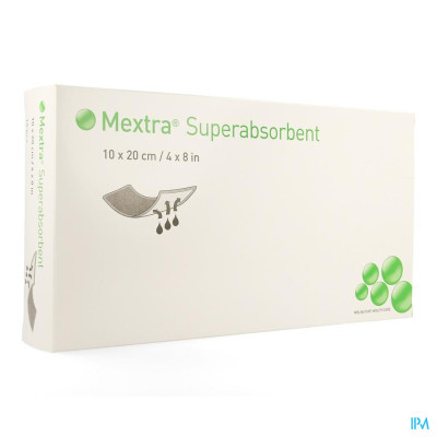 Molnlycke® Mextra Superabsorbent Nf 10,0x20,0cm 10 610720