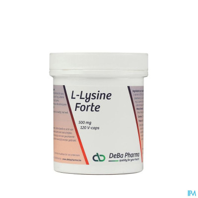 l-lysine Forte Caps 120 Deba