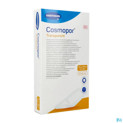 COSMOPOR TRANSPARENT 10x20 cm 25 p/s