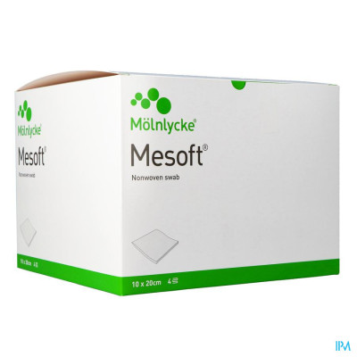 Molnlycke® Mesoft Kp N/st 4l 10,0x20,0cm 200 156400
