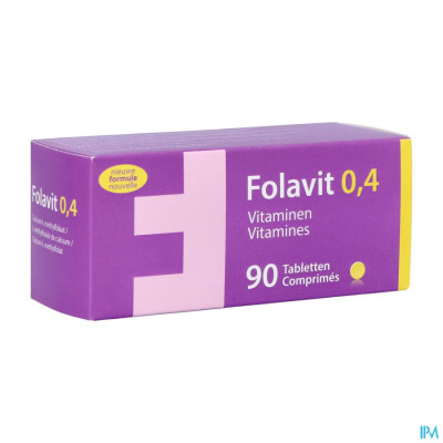 Folavit 0,4 (90 tabletten)