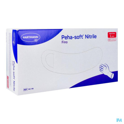 Peha-soft® Handschoenen Nitrile Fino L (150 stuks)