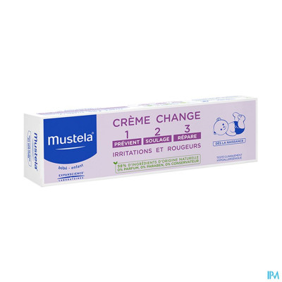 Mustela Baby Crème Luierwissel 1-2-3 (50g)