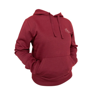 Cent Pur Cent Hoodie Burgundy XS
