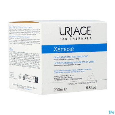 Uriage Xemose Cerat Creme Relipid. A/irrit. 200ml