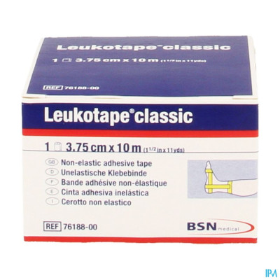 Leukotape Classic Geel 3,75cmx10m 1 7618800