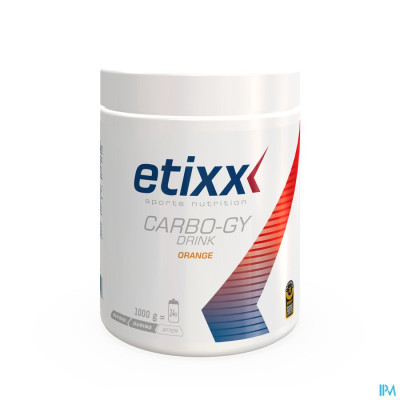 Etixx Carbo Gy Orange Pdr Pot 1000g