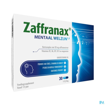 Zaffranax Mentaal Welzijn (30 capsules)