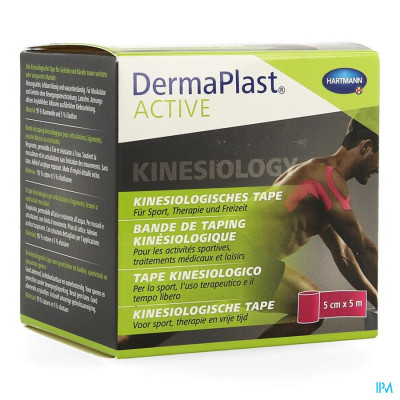 DermaPlast® ACTIVE Kinesio Tape roze (1 stuk)