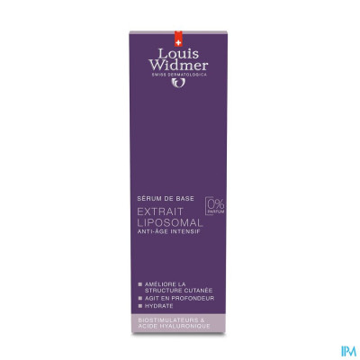 Louis Widmer - Intensief Anti-Ageing Extrait Liposomal (zonder parfum) - 30ml