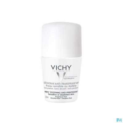 Vichy Deo Gevoelige of Geëpileerde Huid 48u - Roller 50ml