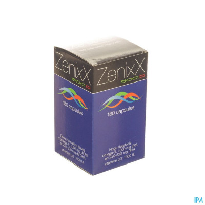 ixX Pharma ZenixX 500 D (180 capsules)