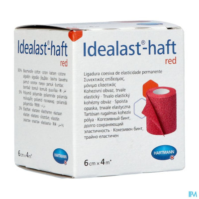 Idealast®-haft Rood 6cmx4m (1 stuk)