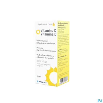 Vitamine D3 Liquid 90ml 25778