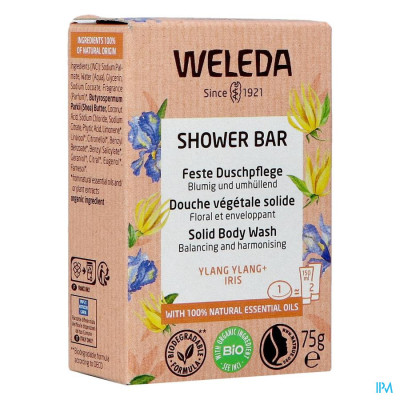 Weleda Shower Bar Ylang Ylang + Iris (75g)