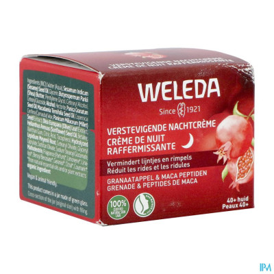 Weleda Granaatappel&maca Verstevig.nachtcrème (40ml)