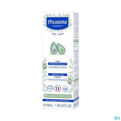 Mustela Baby Verzoring Melkkorstjes Crème (40ml)