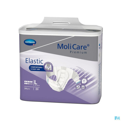 MoliCare® Premium Elastic 8 drops L (24 stuks)