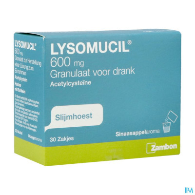 Lysomucil 600 Gran Sach 30 X 600mg