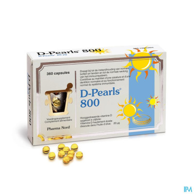 Pharma Nord D-Pearls 800 (360 capsules)