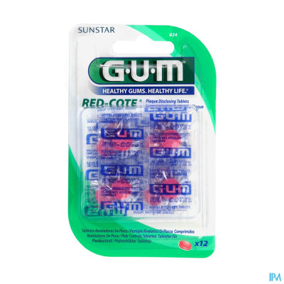 GUM® Tandplakverklikker 12st 824