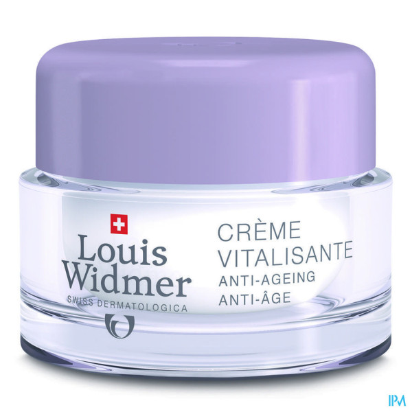 Louis Widmer - Crème Vitalisante Nacht (licht parfum) - 50 ml