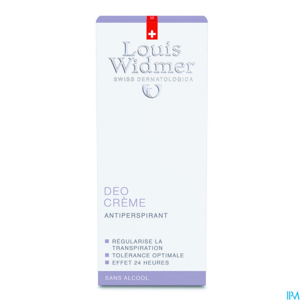 Louis Widmer - Deo Crème (licht parfum) - 40 ml