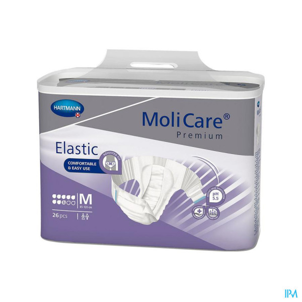 MoliCare® Premium Elastic 8 drops M (26 stuks)