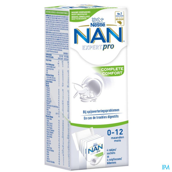 NAN Expertpro Complete Comfort 0-12m (4x26g)