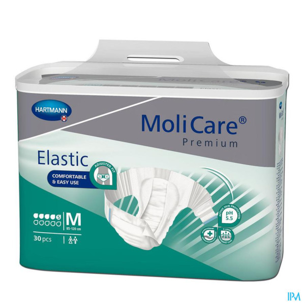MoliCare® Premium Elastic 5 drops M (30 stuks)